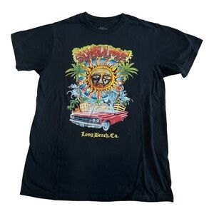 Sublime “Long Beach, Ca.” 100% Cotton Black Unisex Band Tee Size Mens Medium